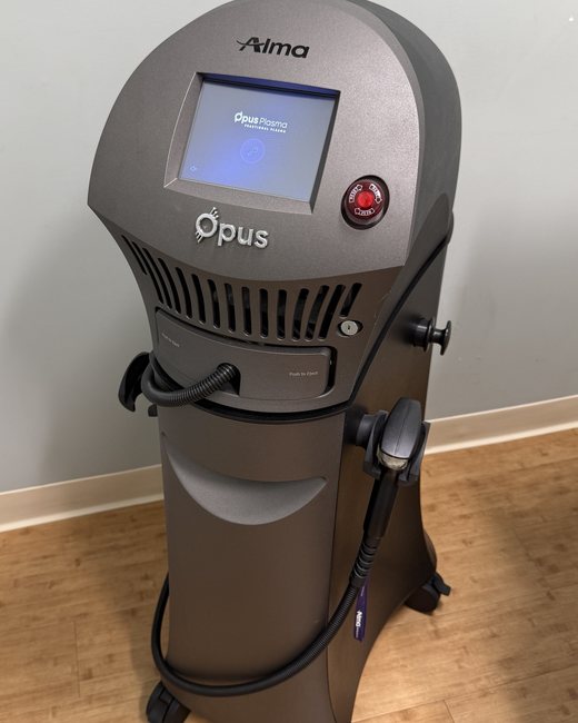 Alma OPUS Plasma skin resurfacing machine at Mar Essence Med Spa Hicksville NY